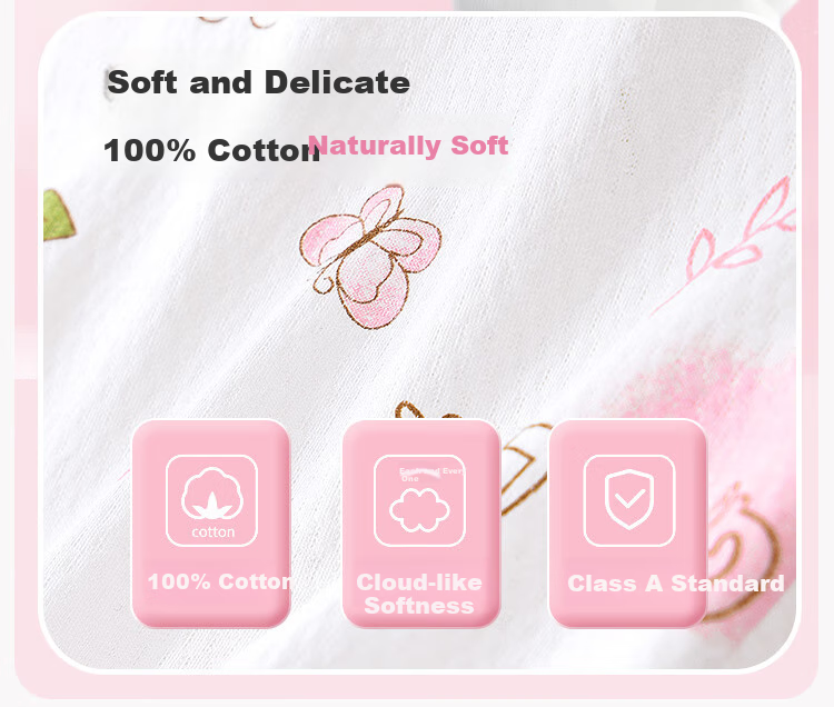 DEESHA [100% Class A Cotton] Children's Pajamas Spring And Summer Girls' Loungewear Youth Baby Air Conditioning Suit Set 2