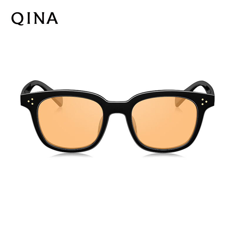 QINA Retro Small Frame Sunglasses for Men And Women, Stylish Sun Glasses, Christmas Gift QN5010A16