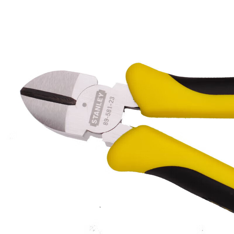STANLEY German Professional Diagonal Cutting Pliers, 6" Diagonal Wire Cutters, Electrician's Side-Cutting Pliers, Wire Cutters, 89-581