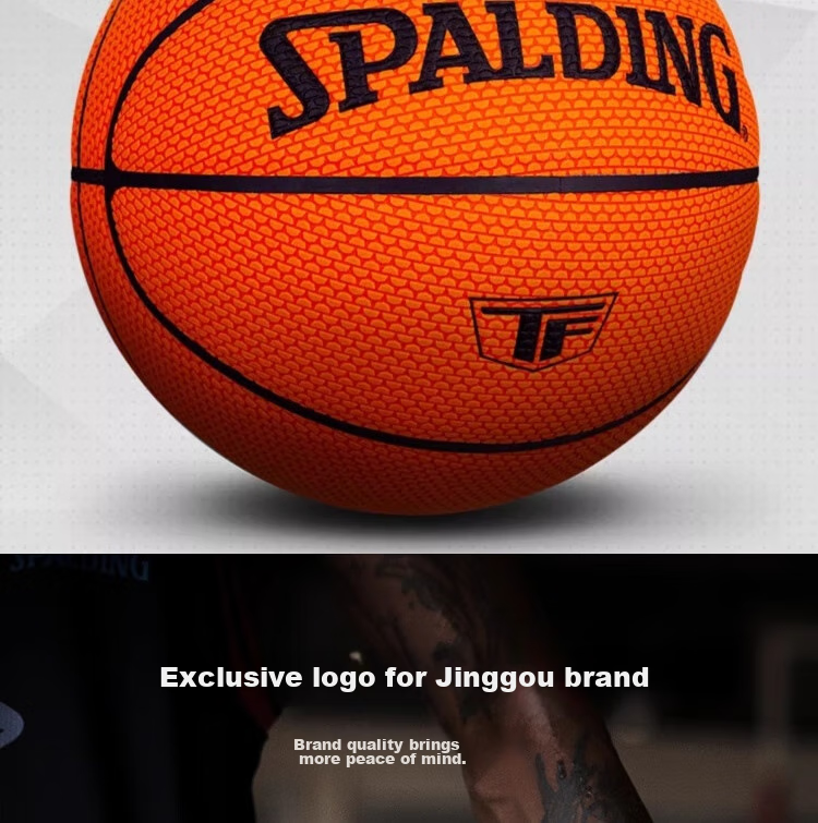 SPALDING SPALDING Moisture-Absorbing And Dustproof TF Indoor And Outdoor PU Adult Size 7 Basketball 77-962Y 12