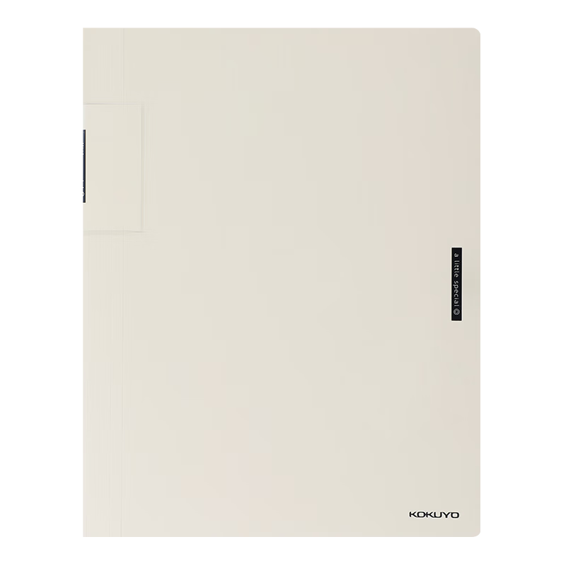 KOKUYO A4 File Folder, Yimi Xinpure Student Office Report Document Organizer, Beige with 40 Inner Pages, 1 Piece, WSG-CBSN40LY Office Supplies Invoice
