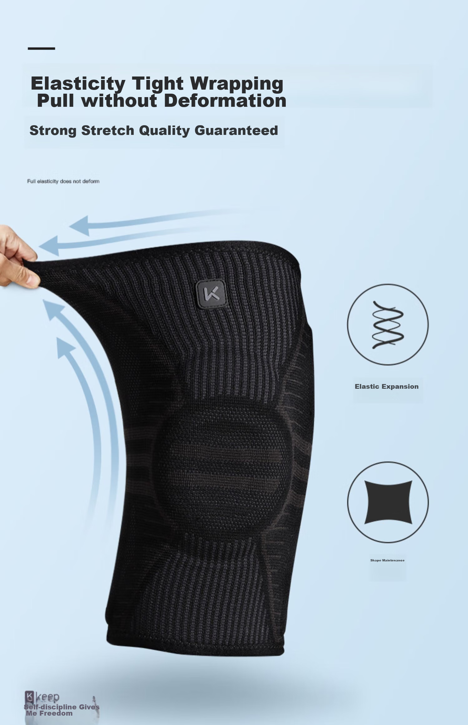 Keep Knee Brace for Men's Sports, Professional Half-Moon Cartilage Protection for Basketball, Badminton, Hiking And Joint Support 14