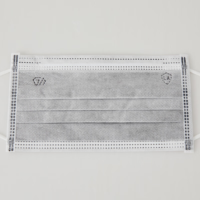 Guanhua E1116 Disposable Activated Carbon Mask 50pcs Box 4-Layer Formaldehyde Protection Dustproof Anti-Odor Face Mask