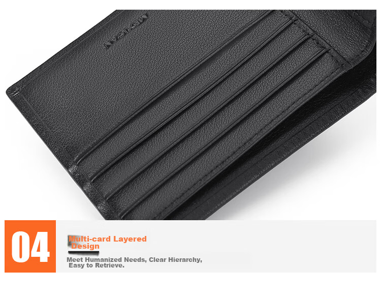 MEXICAN Men's Wallet, Short Style, Top-Grain Leather, Bifold, Silver Coin Purse, Multi-Card Slots, Birthday Gift for Me 17
