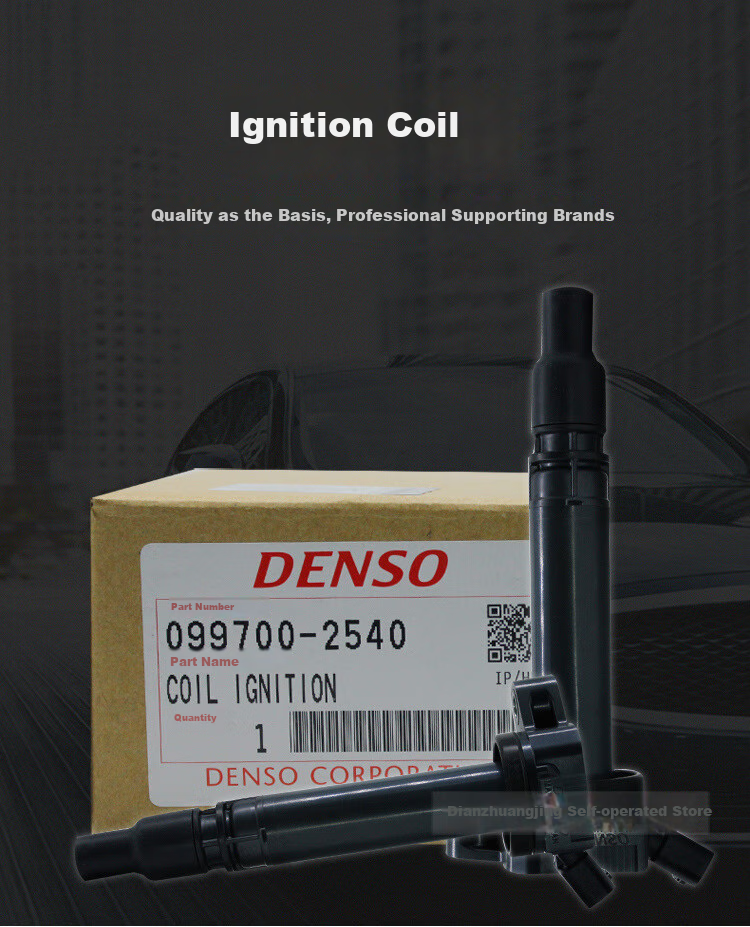 DENSO Ignition Coil High Voltage Pack for Accord, Spirior, Lingpai, Binzhi, Civic, Original Equipment Part 30520-R1A 1