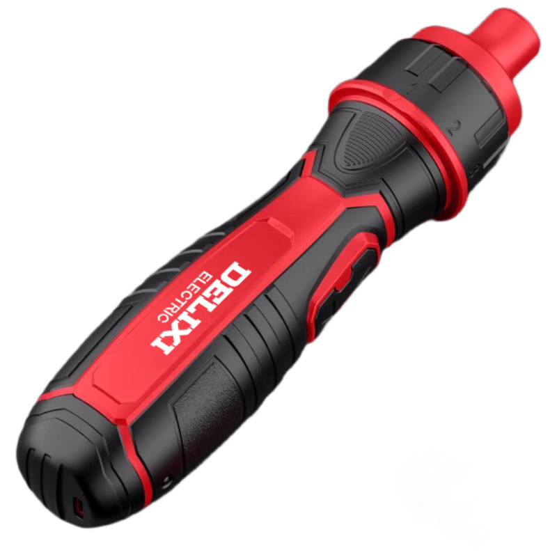 DELIXI ELECTRIC Electric Screwdriver, Portable Mini Multi-Function Rechargeable High-Voltage Insulated Screwdriver, Hand Drill, Electric Rotary Tool for Home Use