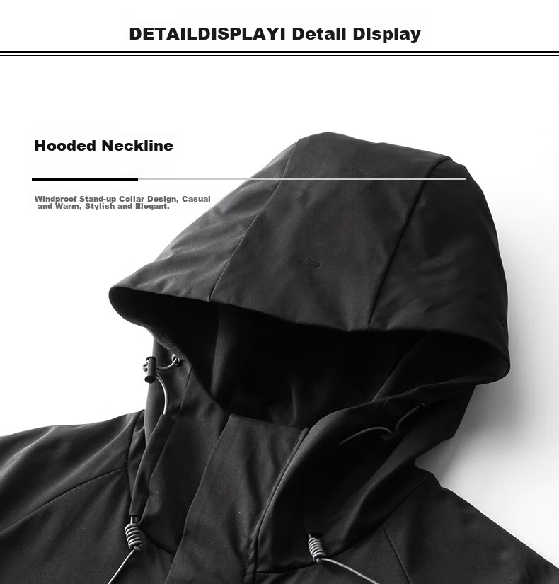 EASTERN CAMEL Couple's Workwear Jacket for Men And Women, Outdoor Sports Hiking Camping Large Pocket Functional Windproof Coat 14