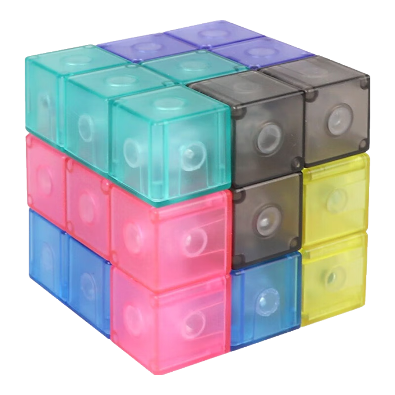 Baobeiqu Magnetic Cube, Children's Toy, Rubik's Cube, Tetris Cube, Birthday Gift