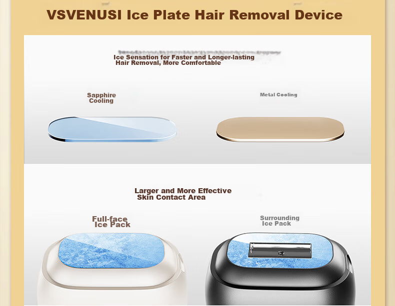 JOVS Glorious Sapphire Ice Point Hair Removal Device JR5E for Men And Women, Home Use Hair Shaver for Face, Armpits And Private Areas, Gift for Wife Or Girlfriend 31