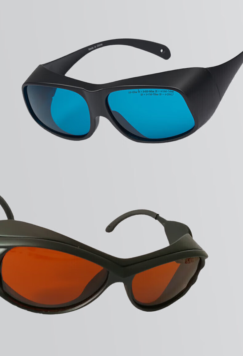 SHENGLI GOL-SIV® Laser Safety Goggles, 10600nm Industrial High-Power Laser Protection Eyewear, Suitable for CO2 Laser OD6+, 1 Pair 5