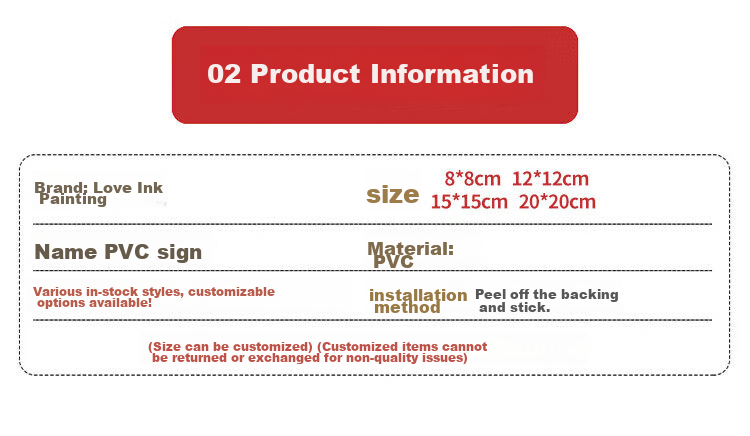 Aimohui, Be Cautious of High Temperature PVC Label Stickers, Factory And Shopping Mall Safety Reminder, Thickened And Durable, 10 Pieces Per Pack, 12*12cm 3