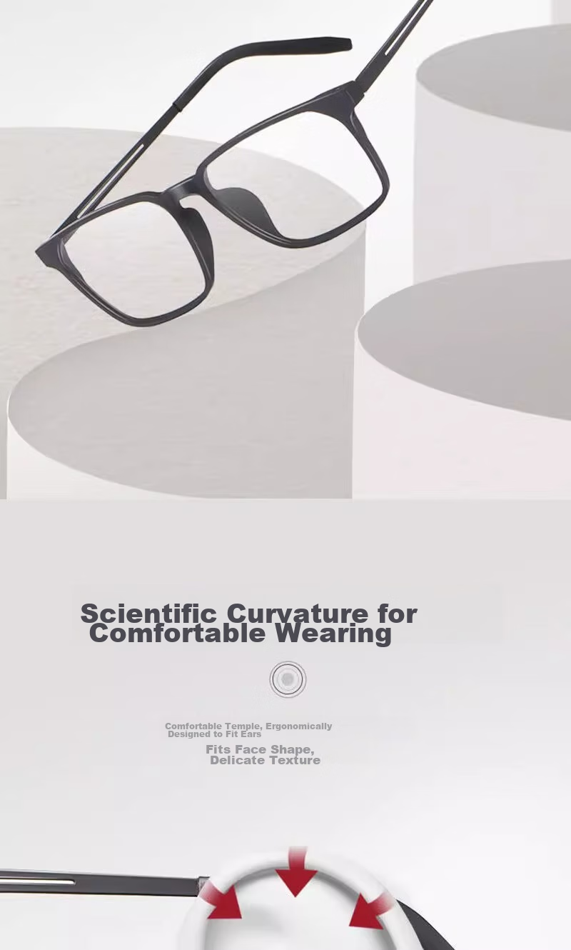 LESCA LUNETIER High-End Anti-Blue Light Reading Glasses for Men And Women, High Definition Ultra-Light Anti-Radiation Presbyopic Glasses for Middle-Aged And Elderly, Back-To Style 9