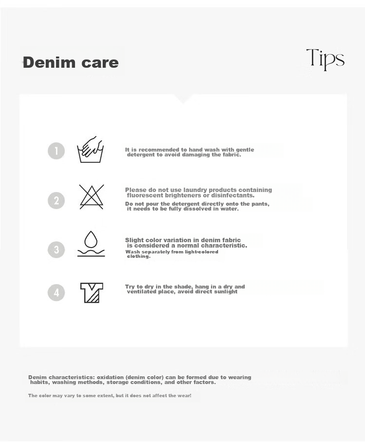 Dme [Paired with Wang Jeans] Spring And Autumn Best-Selling Classic Washed Wide-Leg High-Waist Slimming Loose Straight-Leg Pants for Wome 22