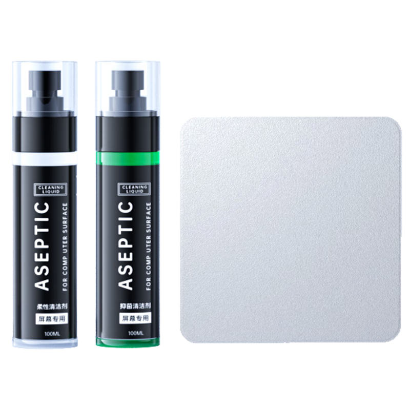 VENIDER Screen Cleaner Polishing Cloth Set OLED Screen Cleaner 30ml Streak-Free Quick-Dry for Mobile Phones, Computers, Tablets, Monitors, Laptops, LCD TVs, Camera Lenses
