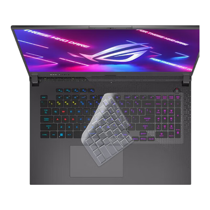 JPLAYER Keyboard Protector for ASUS ROG Moba 7 Plus/Moba 6 Plus/5 Plus/Gun God 6 Plus Laptops, High Transparency Ultra-Thin Film, Waterproof And Dustproof TPU