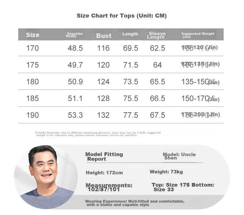 Baocaiyang Dad's Woolen Coat for Men, Spring And Autumn Thick Lapel Business Suit Jacket for Middle-Aged And Elderly 11
