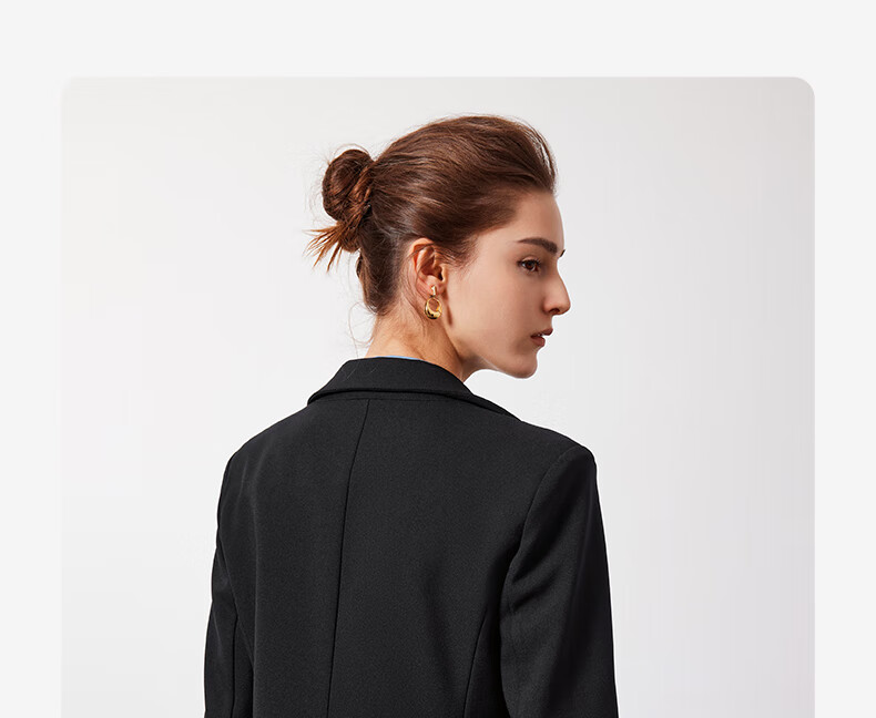 Navigare Women's Commuter Casual Blazer, Simple And Elegant Work Suit Jacket 2331804506 20