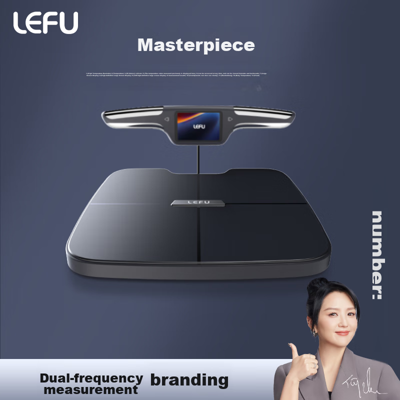 Умные весы LEFU, электронные, диагностические, с Wi-Fi и Bluetooth, измерение жира, влаги, мышц, костей, ИМТ, частоты сердечных сокращений, максимальная нагрузка 180 кг