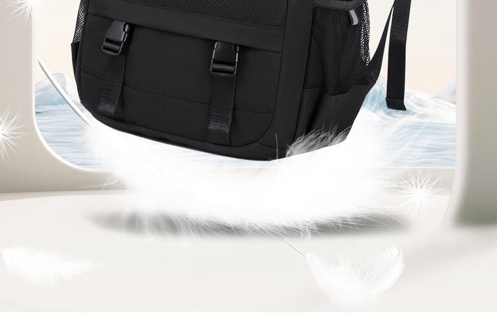 RUiPAi Middle School Backpack for Boys, Lightweight Spine-Protecting Breathable High School And College Lightweight Backpack for Girls 5