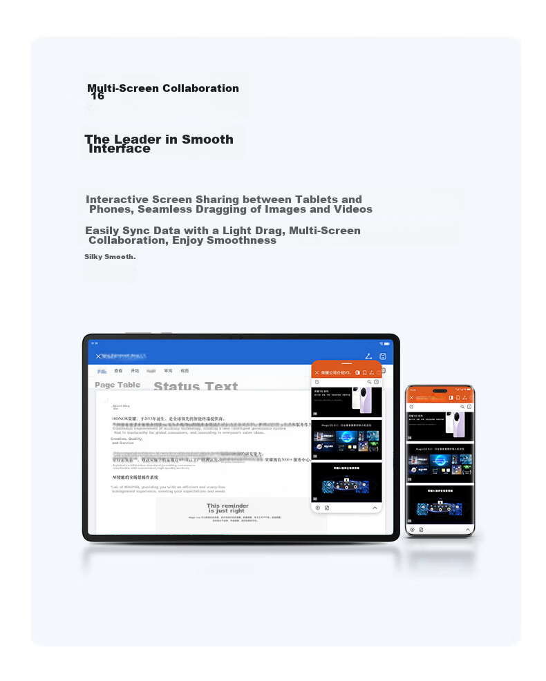 HONOR Tablet X9 [Subsidies], 11-Inch Tablet Computer, 6+128GB, High Refresh Rate Eye Protection Screen, 80-Day Ultra-Long Standby Time, All-Metal Integrated Body, Sky Blue Color 18