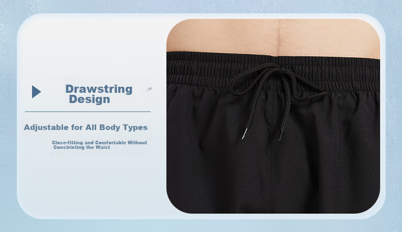 Li-Ning Shorts, Summer Men's Sports Breathable Thin Loose Casual Outdoor Quick-Dry Running Fitness Beach Ice Silk Pants 22