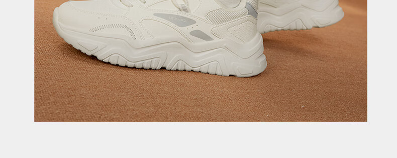 361° Women's Sports Shoes, Spring And Summer Mesh Thick-Soled Heightening Casual Commuter Dad Running Shoes for Women, 682426763F-1 68