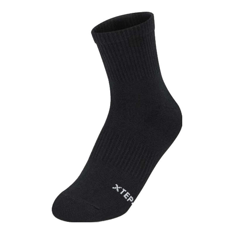 XTEP Women's Outdoor Sports Professional Running Socks (5 Pairs) Model B - Mid Socks, One Size