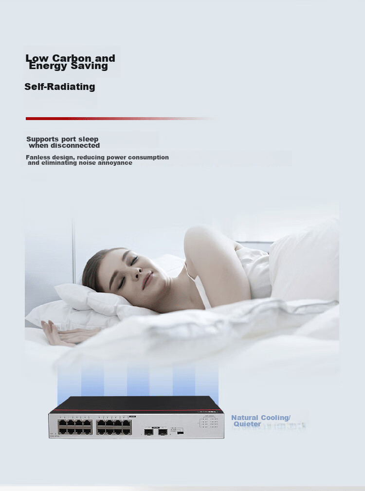HUAWEI S1730S-L24T2S Gigabit Switch with 24 Gigabit Ethernet Ports + 2 Uplink Optical Ports, Enterprise-Grade Ethernet Network Splitter for Home And Office Use 5