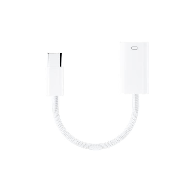 BIAZE Type-C to Lightning Audio Adapter, Compatible with IPhone 17/16, Huawei, Xiaomi And Other Smartphones for Charging And Data Transfer, P66