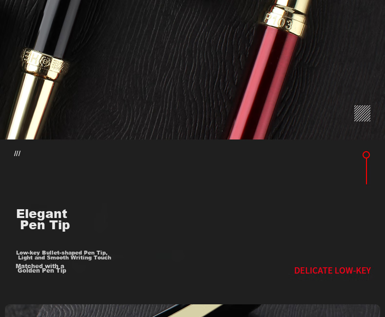 HERO Ballpoint Pen P103, Black, Daily Use, Business Office, Signature Pen, 0.5mm 8