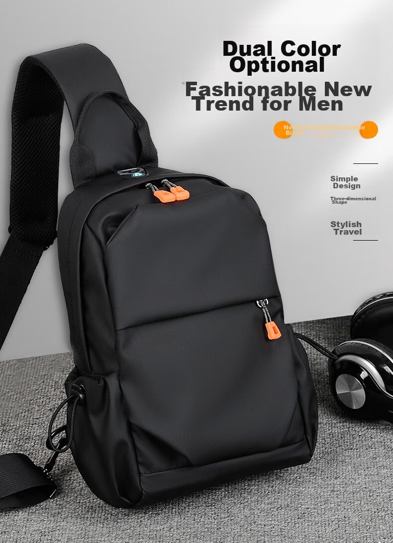Warrior Crossbody Bag for Men, 2026 New Large Capacity Chest Pack, Fashionable Commuter Travel Bag, Shoulder Bag for Sports And Wome 4