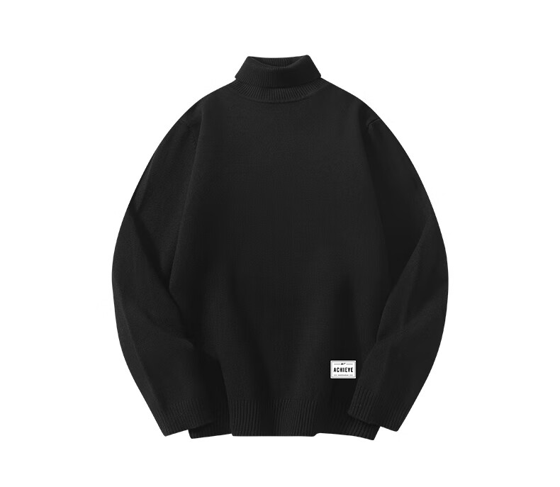 Warrior Men's Winter Turtleneck Warm Knit Sweater Loose Pullover Casual Sports Base Layer 21