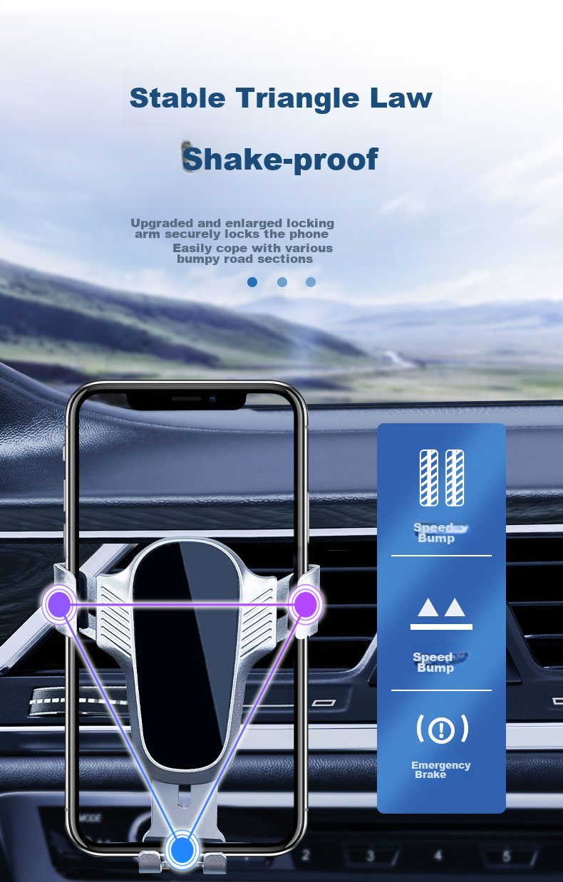 KOOLIFE Magnetic Magsafe Car Phone Holder, Dashboard Suction Cup Mount, Desktop Car Navigation Stand, Suitable for All Vehicle Models 5