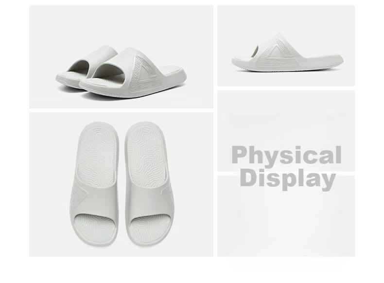 PEAK Taiji Men's Summer Sports Fashion Sandals, Comfortable Outdoor Soft Elastic Height-Increasing Beach Slippers DL410517 14