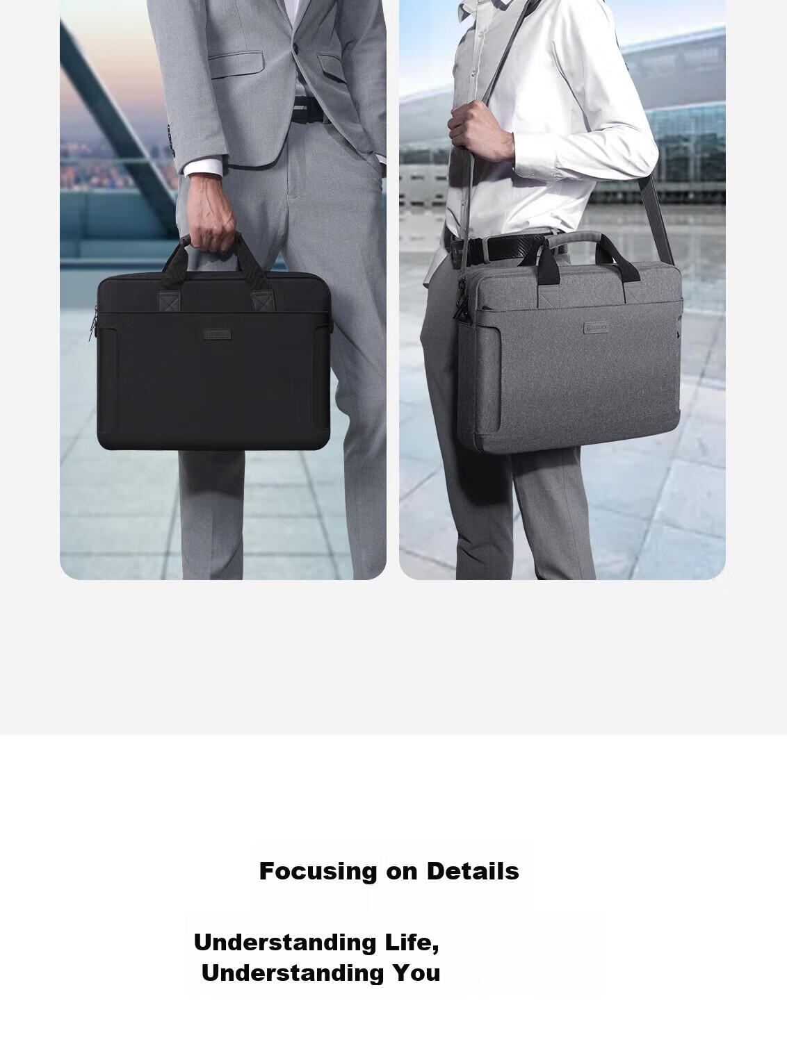 Taikesen Laptop Backpack Suitable for Apple Macbook 14-Inch, Huawei, Lenovo, Commute Business, Men And Wome 12