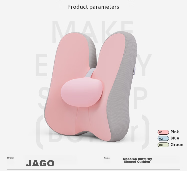 JAGO Cushion, Office Seat Pad, Butt Pad, Car Lumbar Support, Chair Backrest, Waist Pillow, Car Seat Cushion, Lumbar Support 27