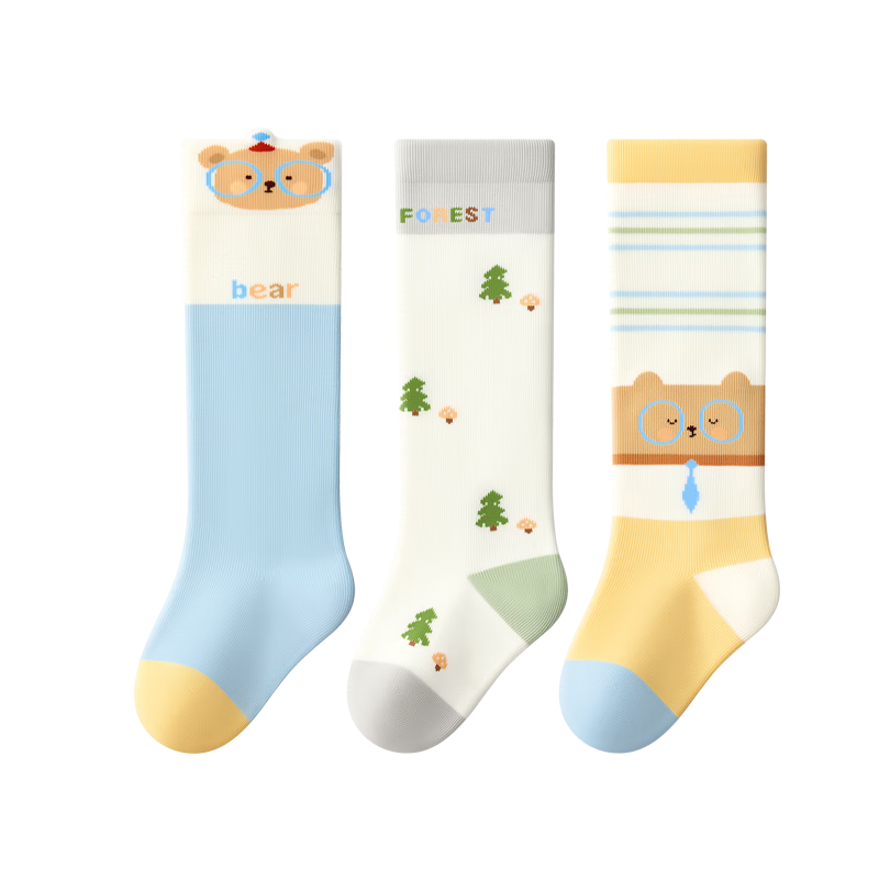 Baby Newborn Long Tube Socks Spring Autumn Infant Small Age Boys A-Class Pure Cotton Over-the-Knee Socks Non-Tight Leg