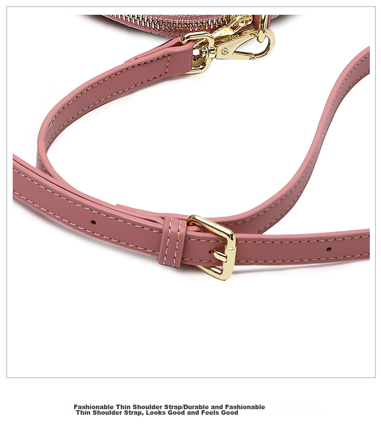 Bear Affection Women's Fashion Versatile Crossbody Bag 6.5-Inch Phone Shoulder Bag Trendy Valentine's Day New Year Gift 24