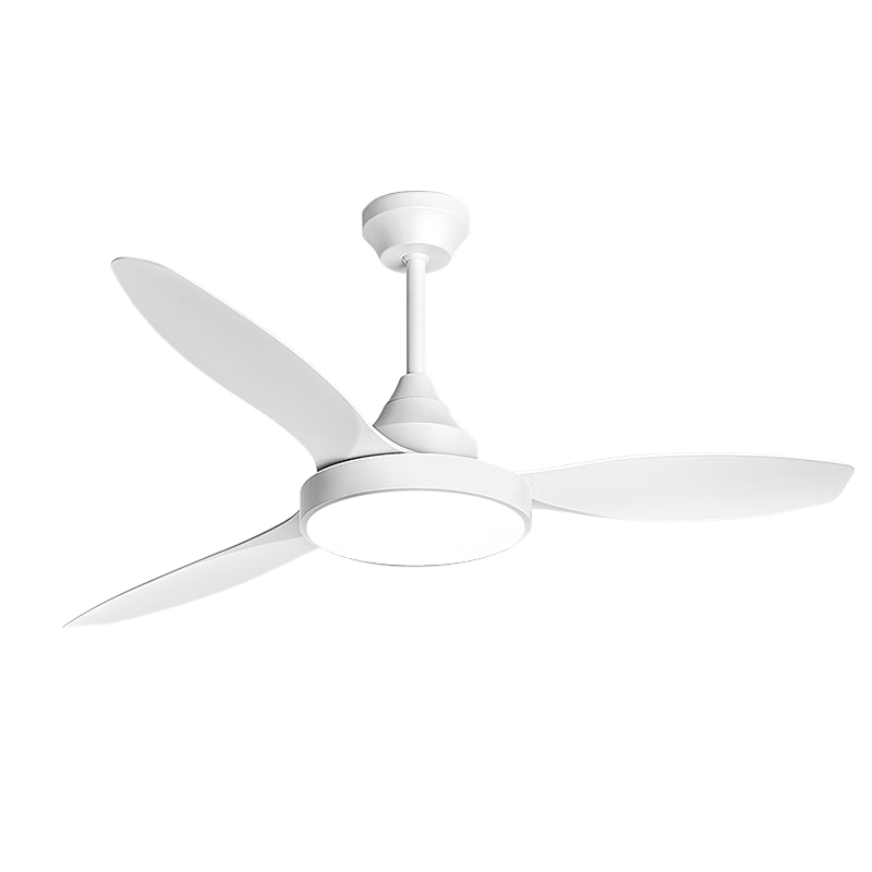 Midea Fan Light, Dining Room Ceiling Fan Light, LED Bedroom 48-Inch Blade Fan, Three-Blade Fan, Shusui Feng Installatio
