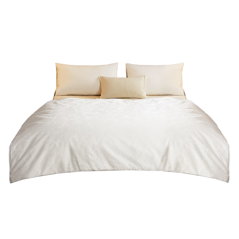 JD Original Double Cocoon Mulberry Silk Comforter, Duvet Insert for Air Conditioning, All-Season Silk Quilt - Spring And Autumn Comforter, 2.2x2.4m, Approximately 6 Ji