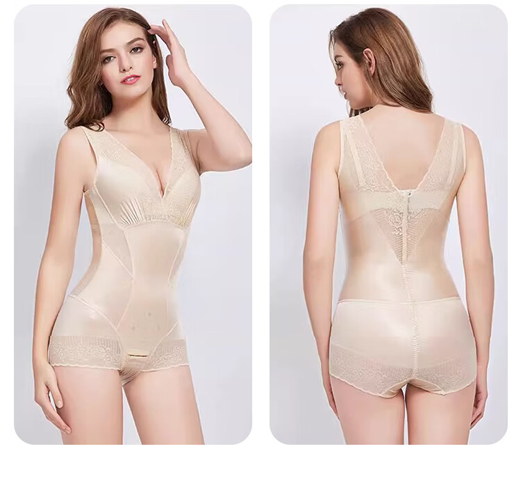 FitonTon Women's Shapewear Bodysuit, Thin, Butt-Lifting, Body-Shaping, Tummy Control, Postpartum Waist-Cinching, Slimming Underwear, One-Piece Shapewear 18