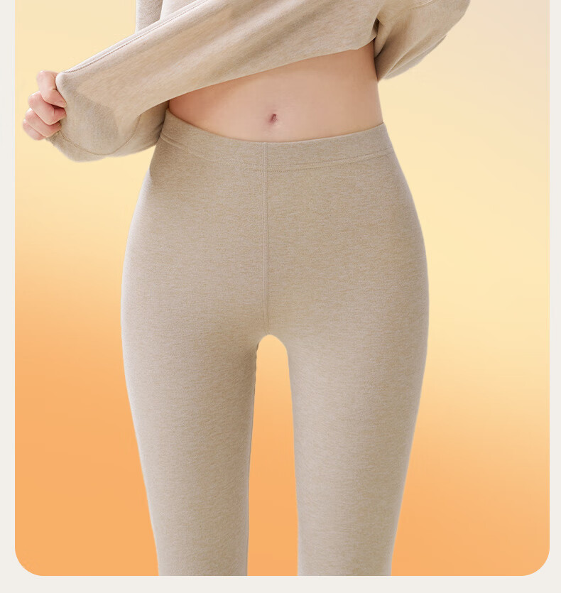 MiiOW Thermal Cashmere Silk Underwear Set Autumn Winter Thickened High Neck High Waist 2025 New Style 22