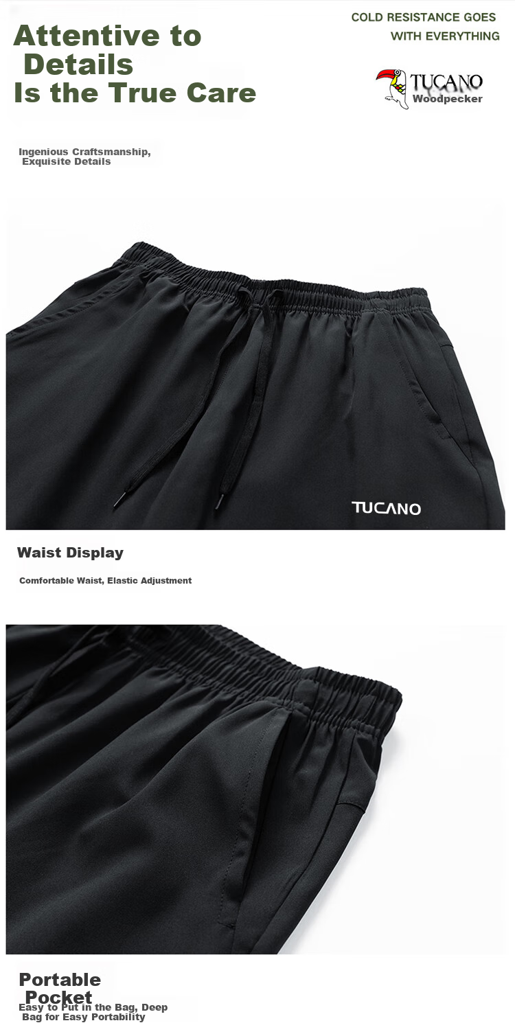 TUCANO Men's Shorts, Summer Trendy Beach Shorts, Drawstring Breathable Casual Sports Shorts, White, 5XL 4
