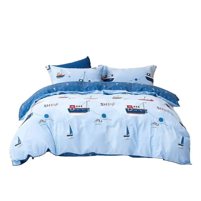 MERCURY Kids Pure Cotton 100% Class A Duvet Cover, Antibacterial Single Bedding Item for Double Bed, 220x240cm