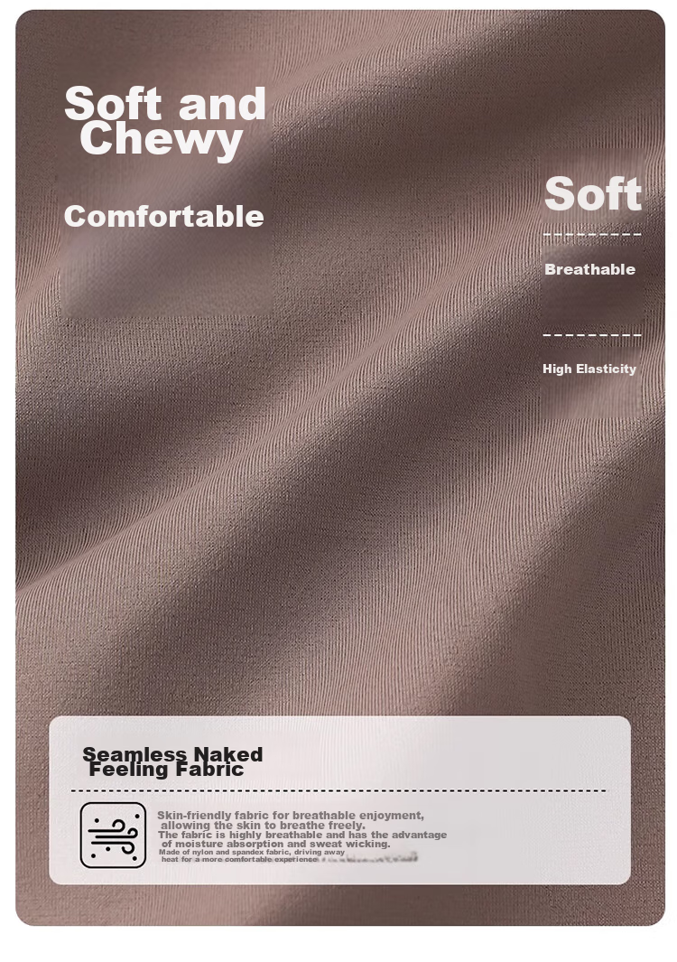 MiiOW Seamless Bra for Women, Push-Up Bra for Small Breasts, Lift And Support, Wireless, Sexy, Gathered Brassiere, Dark Brown, Size 36AB 3