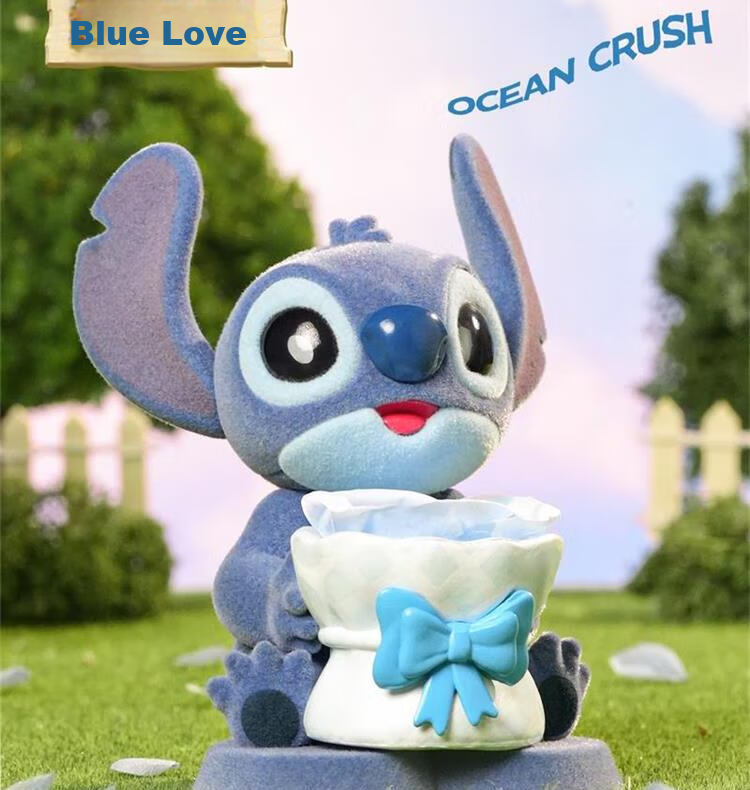 Bozhiting Stitch Blind Box Toy Figurine, Desktop Decoration, Preserved Flower, Birthday Gift 11