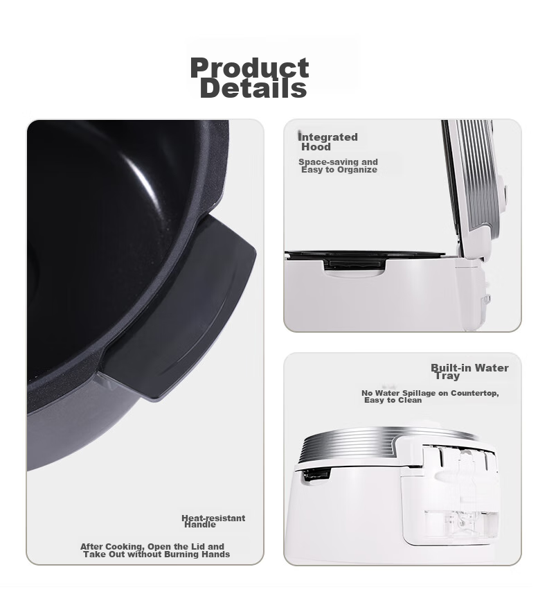 CUCKOO Korean Imported Electric Pressure Cooker, 1.8x High Pressure, Smart Reservation, Multifunctional, Automatic Pressure Release, Home Use Electric Pressure Cooker, 5 Liters, CMC-QAB50S 14