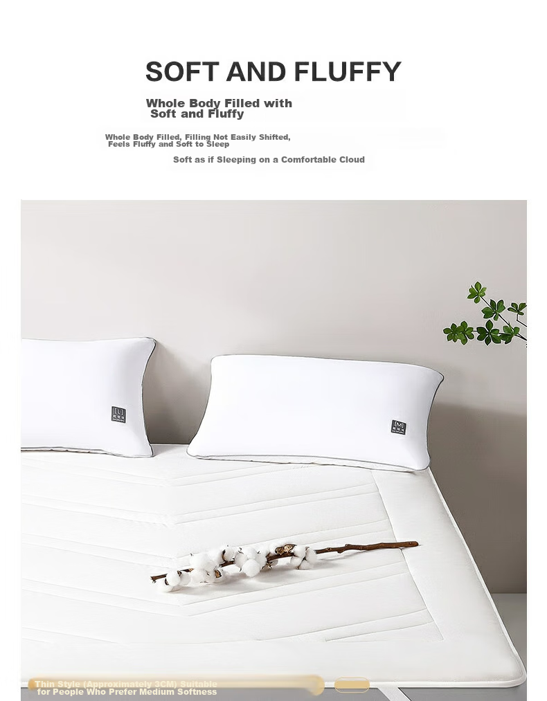 Shuixingjiafang Xinjiang Cotton Mattress, Foldable Bedding, Double Cotton Pad, Dormitory Mat, Bedding, 150*200cm 7