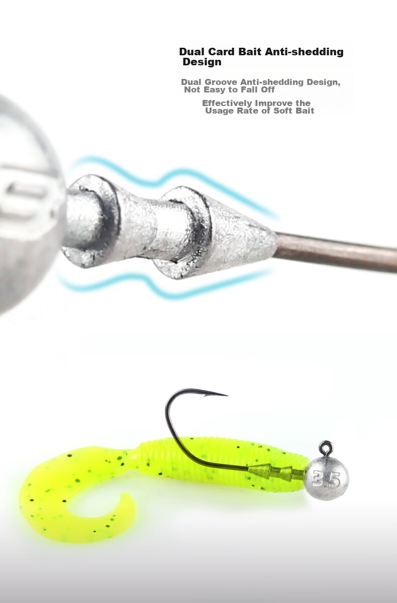 BKK Round Fine Hook Lure Soft Bait Hook Anti-Snagging Bottom Hook for Bass And Mandarin Fish Fishing 9099 4