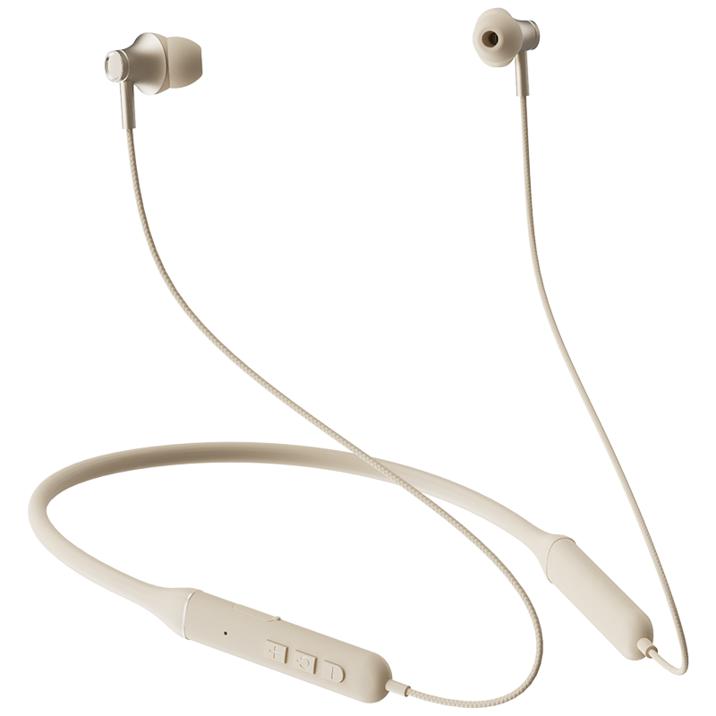 IKF W1S Neckband Bluetooth Earphones, In-Ear Wireless Sports Headphones for Running And Gaming, Low Latency, Lossless Sound Quality, Waterproof And Sweat-Resistant, Compatible with Apple And Huawei, Sky Blue